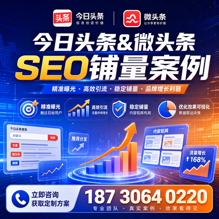 武威头条号SEO矩阵批量内容铺量成功案例