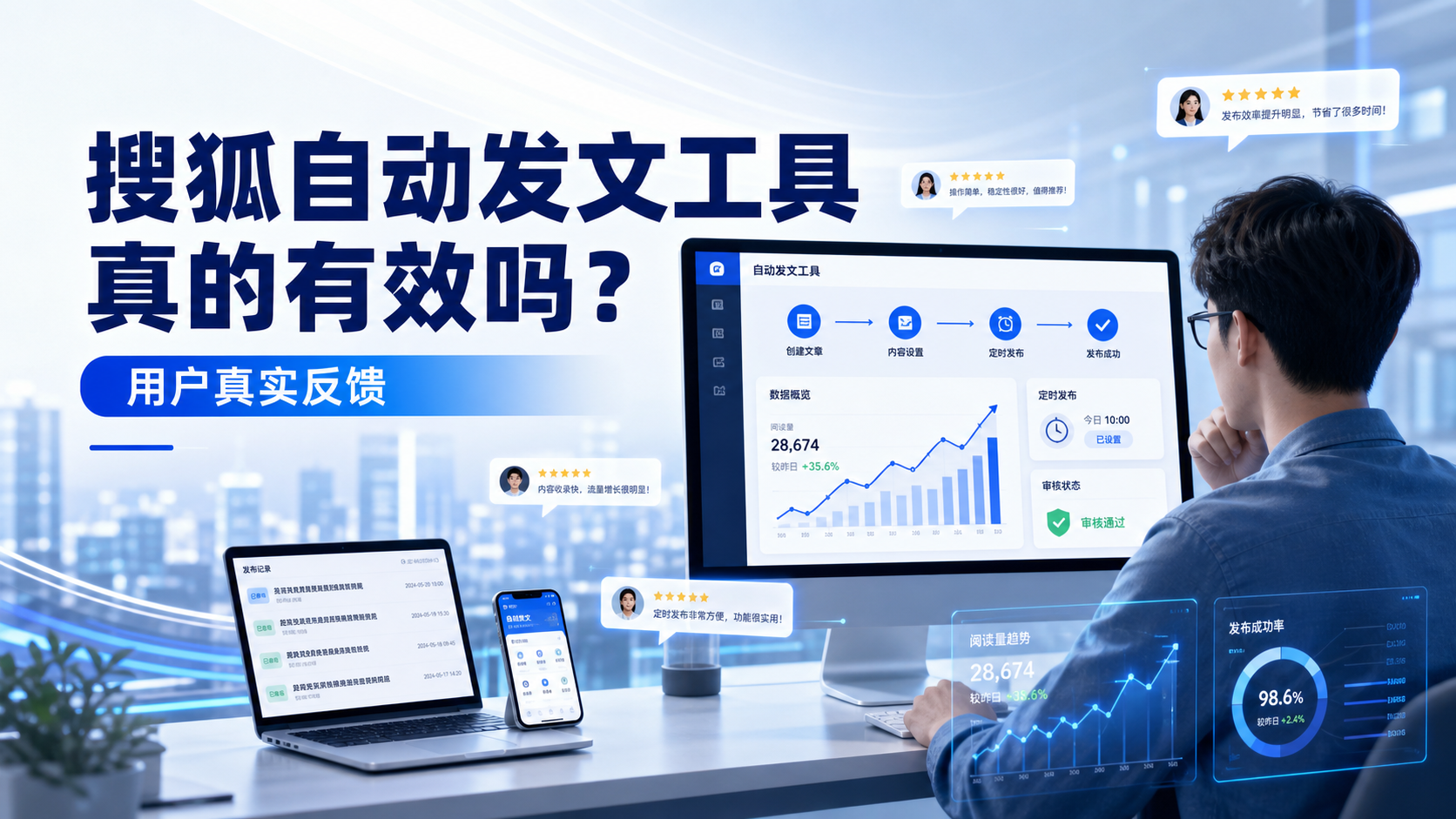 搜狐自动发文工具真的有效吗？武威用户的真实反馈